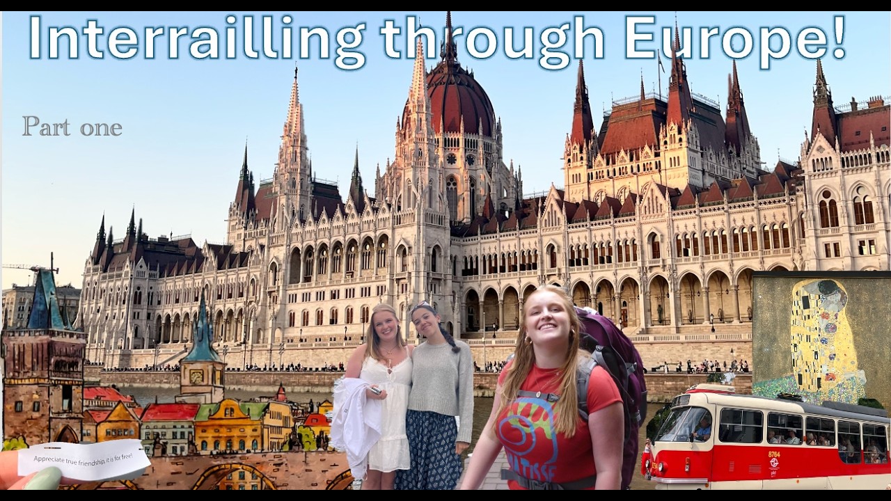 Interrailling 2025 vlog (part one)