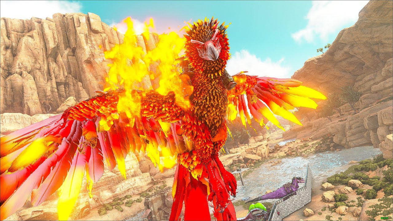 Taming the Rarest Creature of Scorched Earth! THE PHEONIX! - Scorched Earth Episode 19