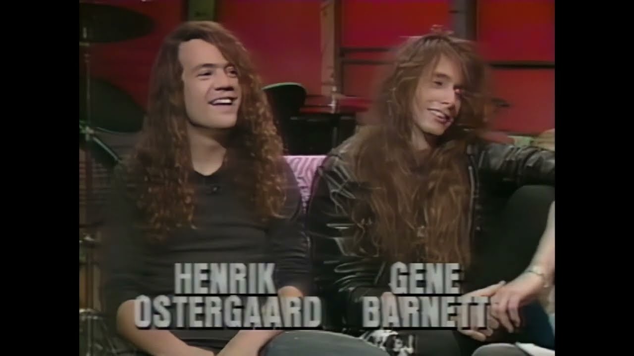 Dirty Looks - MTV Interview 1989.09.09 (Headbangeres Ball Full HD Remasteered Video)