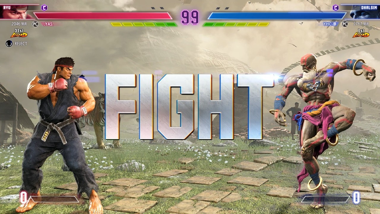 Street Fighter 6 🔥 YHC MOCHI (#1 Ranked Dhalsim) Vs YAS (#1 Ranked Ryu)🔥SF6 High Level Matches!