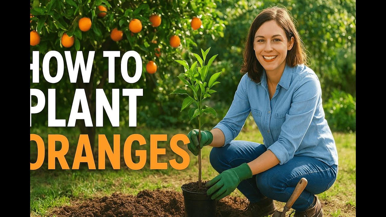 How to Plant Oranges at Home | Step-by-Step Orange Tree Growing Guide