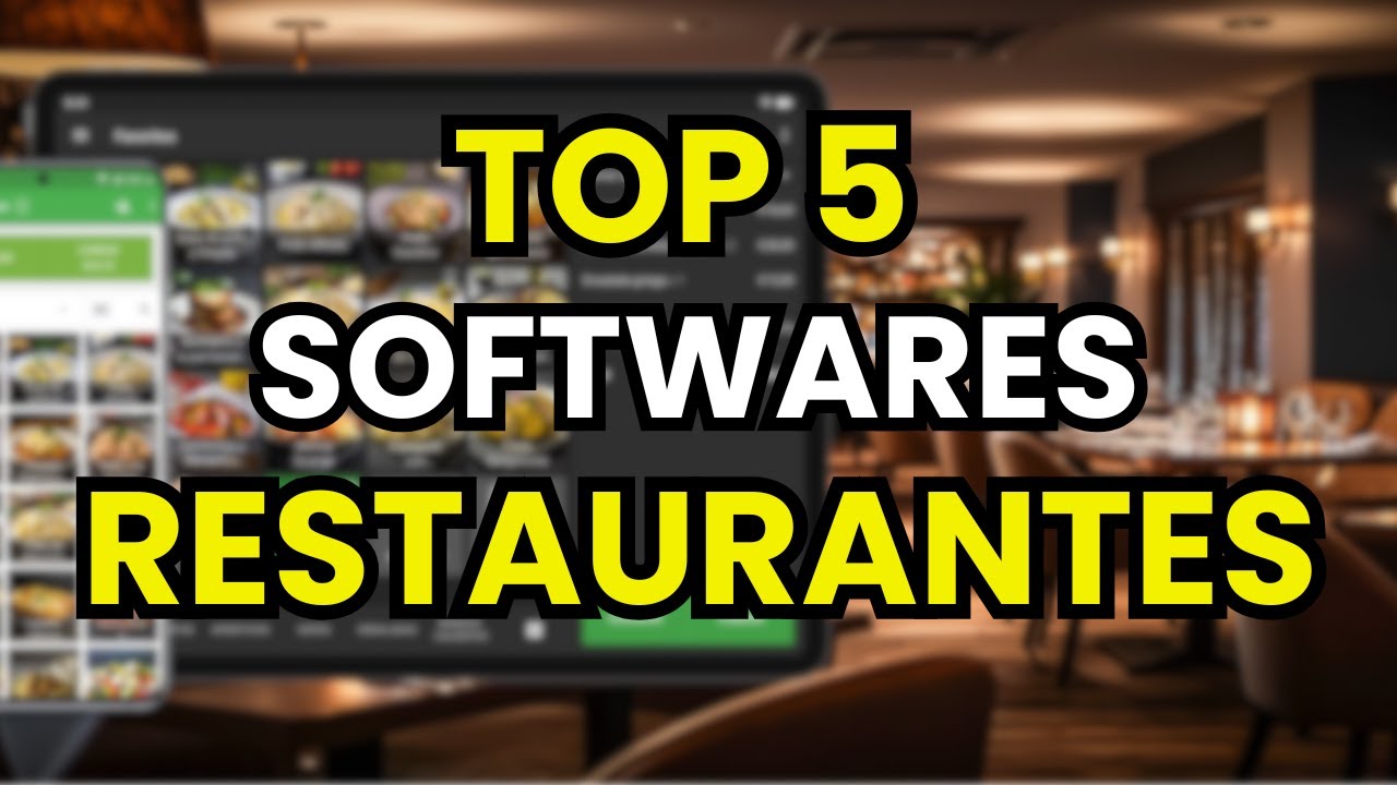 🥇 5 Mejores SOFTWARES para RESTAURANTES