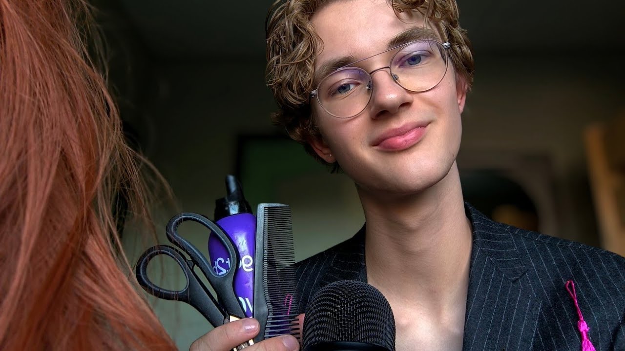 ASMR Nederlands - Kappers Roleplay! ✂️☁️