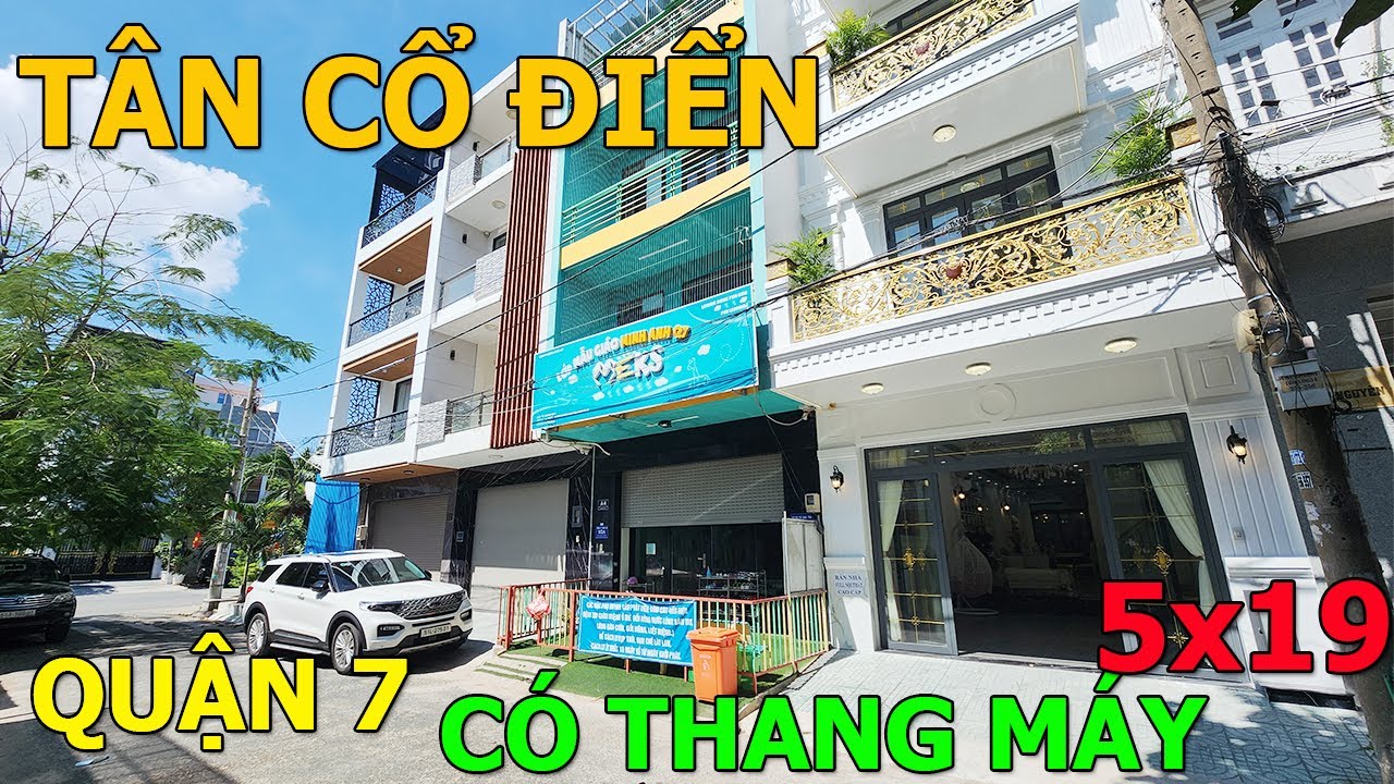 Bán Nhà Phố MẶT TIỀN QUẬN 7 Khu DÂN CƯ CAO CẤP Cạnh PHÚ MỸ HƯNG | Tường Nguyễn