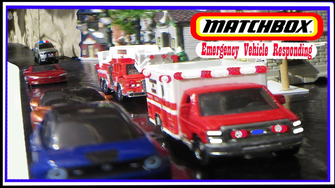 Matchbox Emergency Vehicle Responding 5 - Stop Motion
