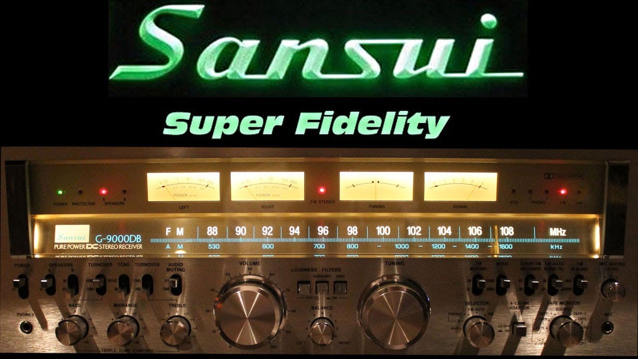 G-9000DB — ресивер Sansui — самый красивый из всех? Ремонт, реставрация, тестирование винтажной с...