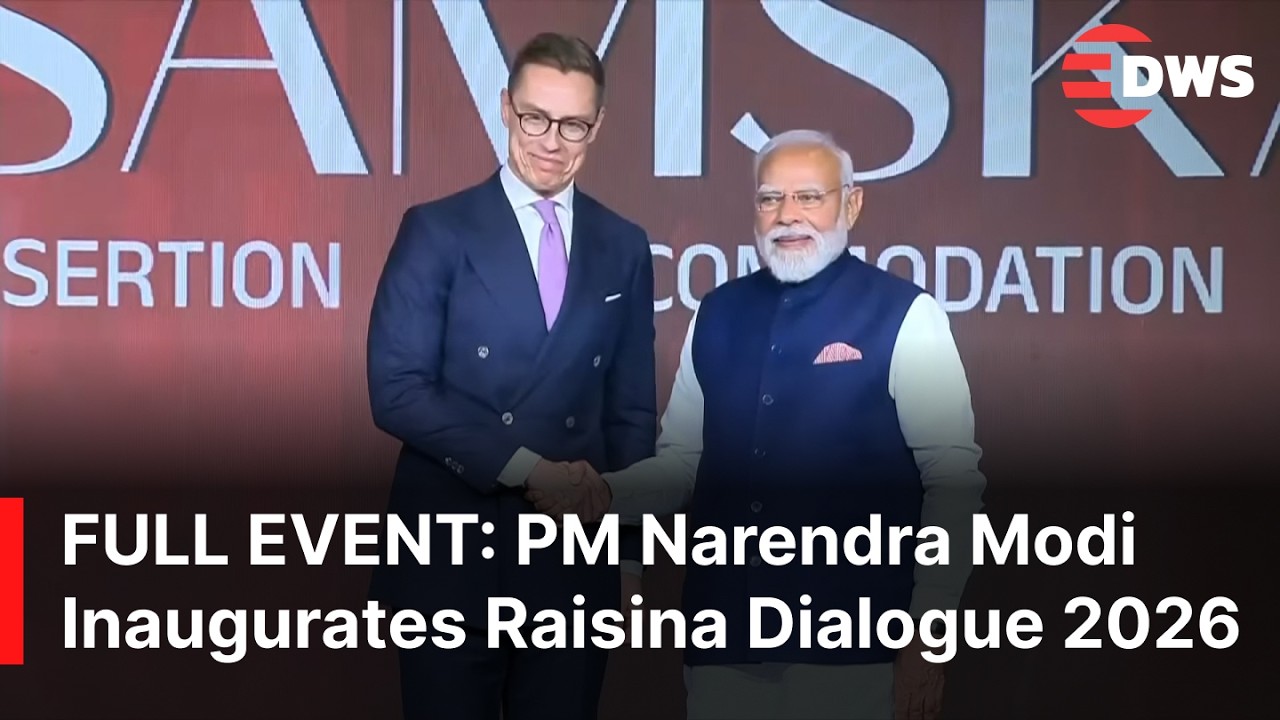 FULL EVENT: Indian PM Modi and Finland President Stubb Launch Raisina Dialogue 2026 | AC1G