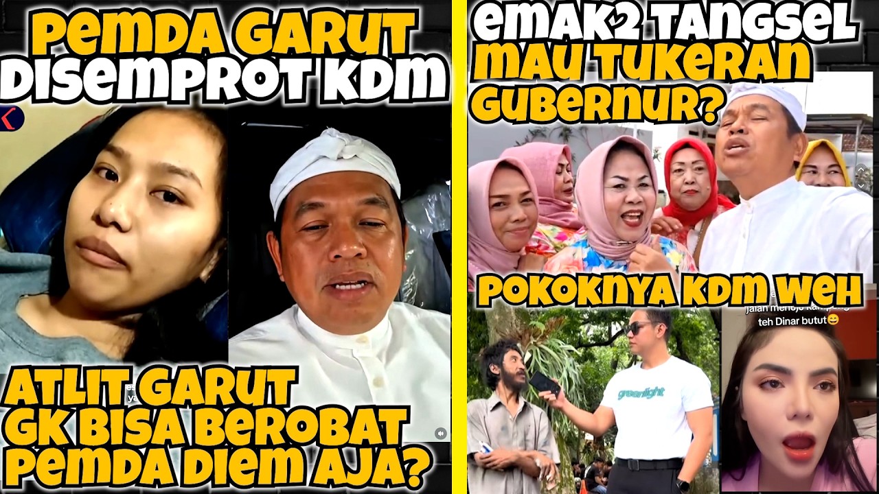 DiCEPUIN KOMPAS TV‼️KANG DEDI SEMPROT PEMDA GARUT‼️EMAK2 DARI TANGSEL MAU TUKERAN GUBERNUR KDM⁉️