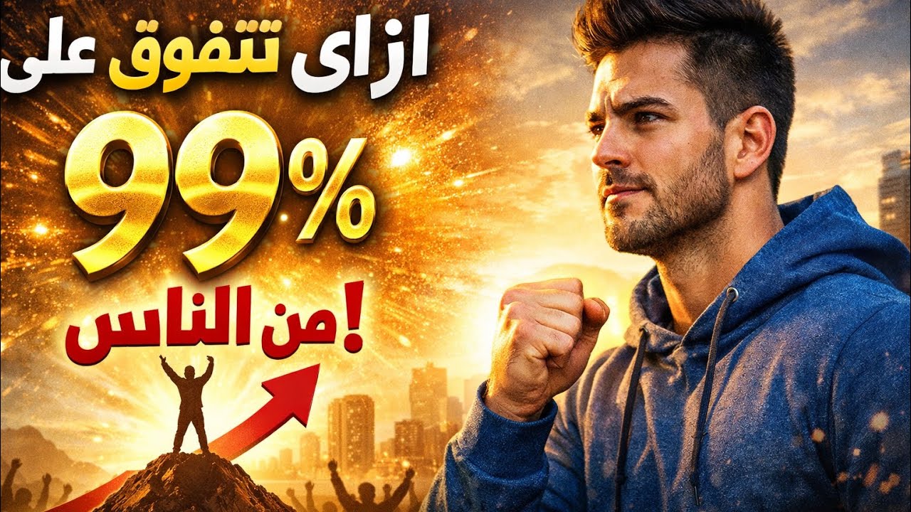 ازاى تتفوق على ٩٩٪؜ من الناس | الاداء الفائق 💪🏻