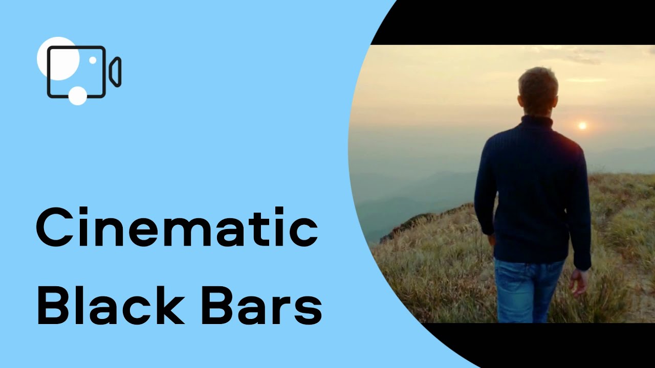 How to add CINEMATIC BLACK BARS to a video | video editing (Tutorial 2021)