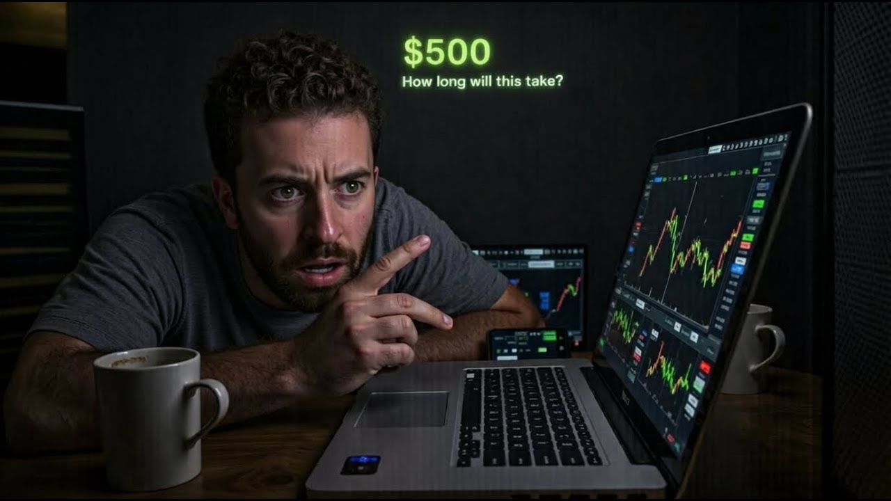 CHALLENGE: I MUST TRADE UNTIL I MAKE $500!