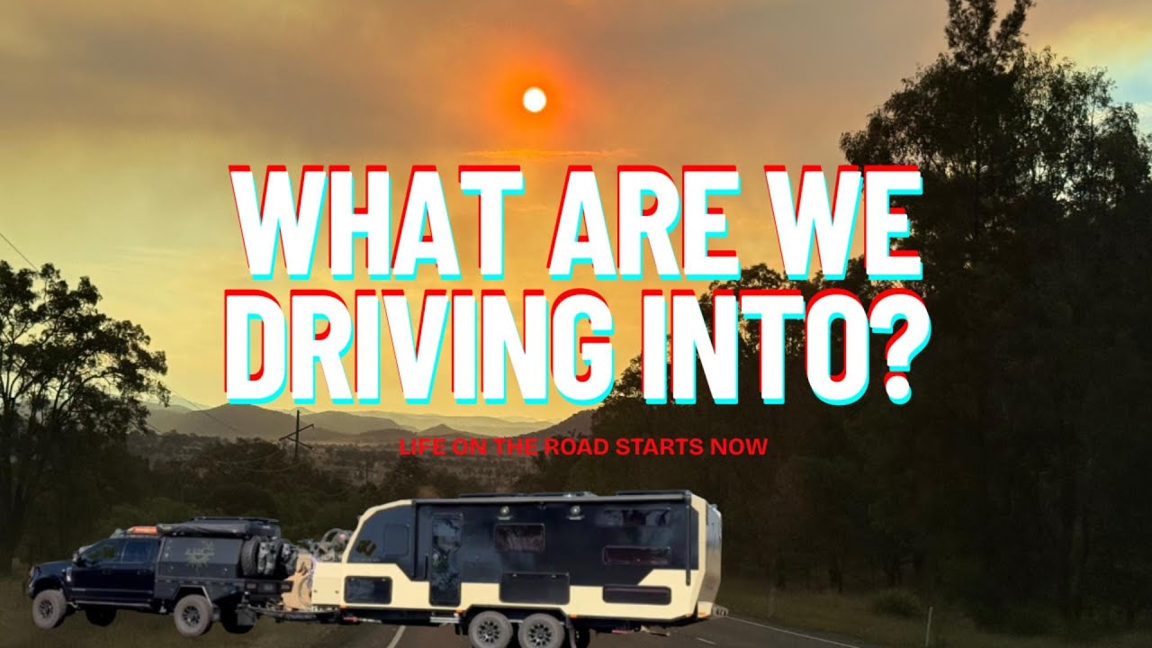 Our First Video On The Road - Full-time family Travel Begins