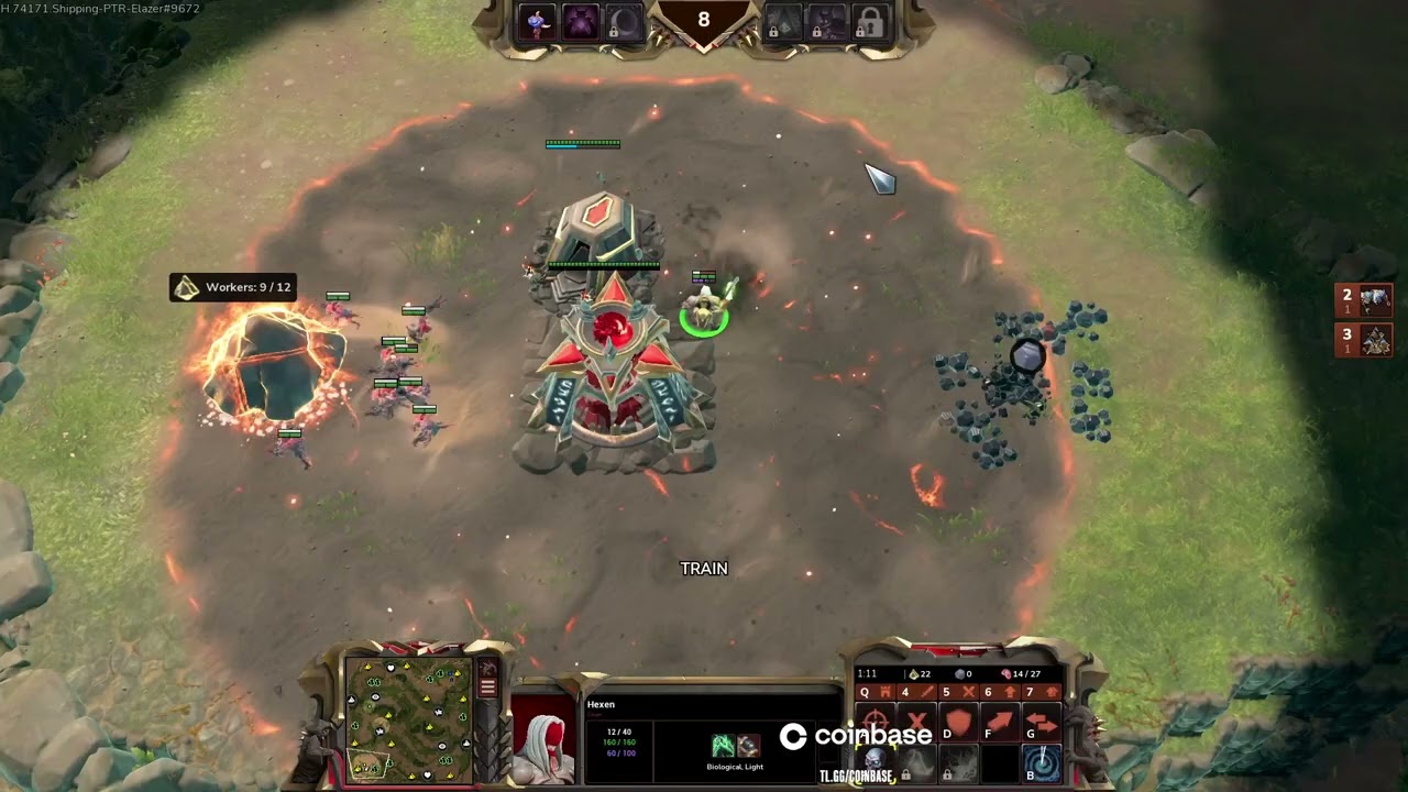 [25.9.24] Stormgate: 1v1 Elazer (Infernals) vs (Vanguard) 【Map: Broken Crown】