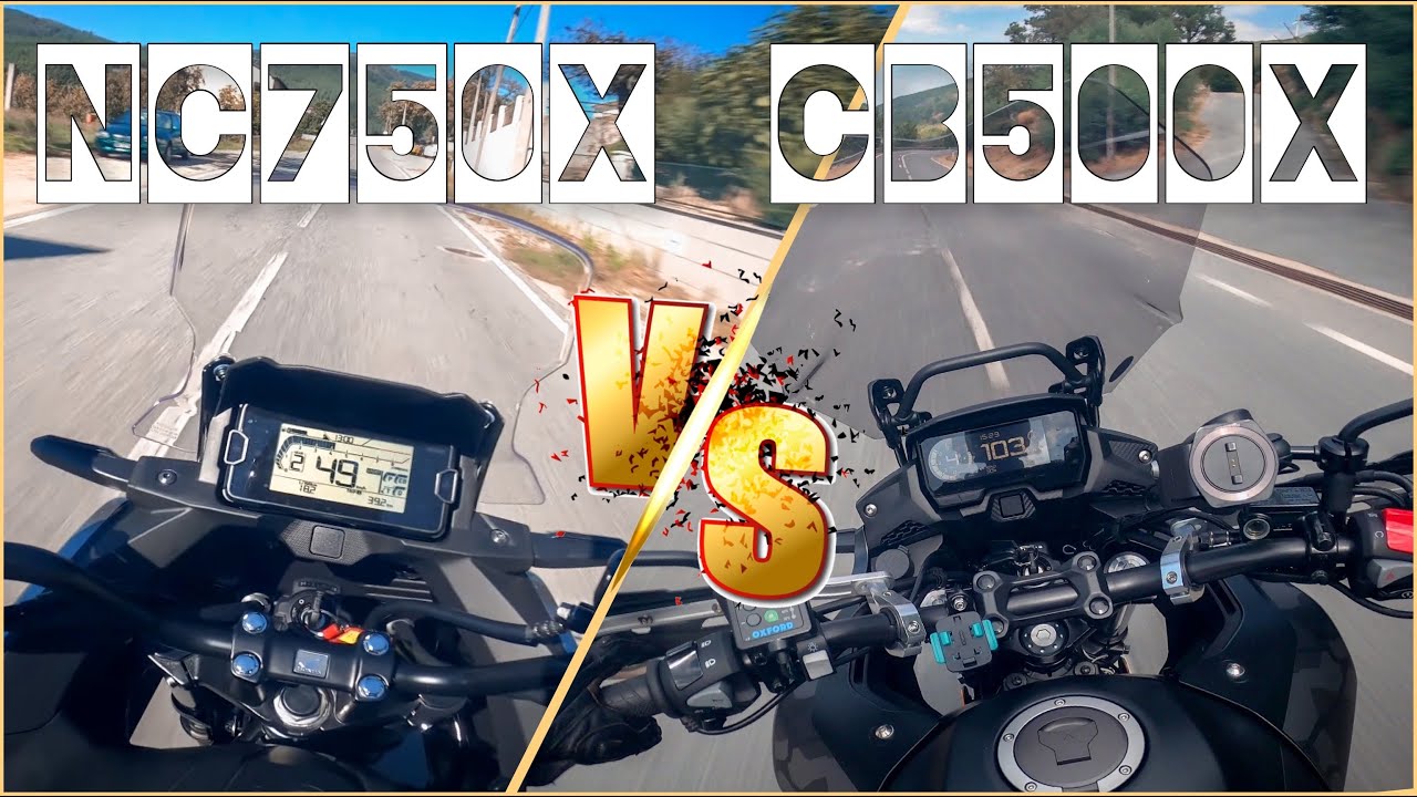 Honda NC750X vs Honda CB500X | RAW COMPARISON 💪