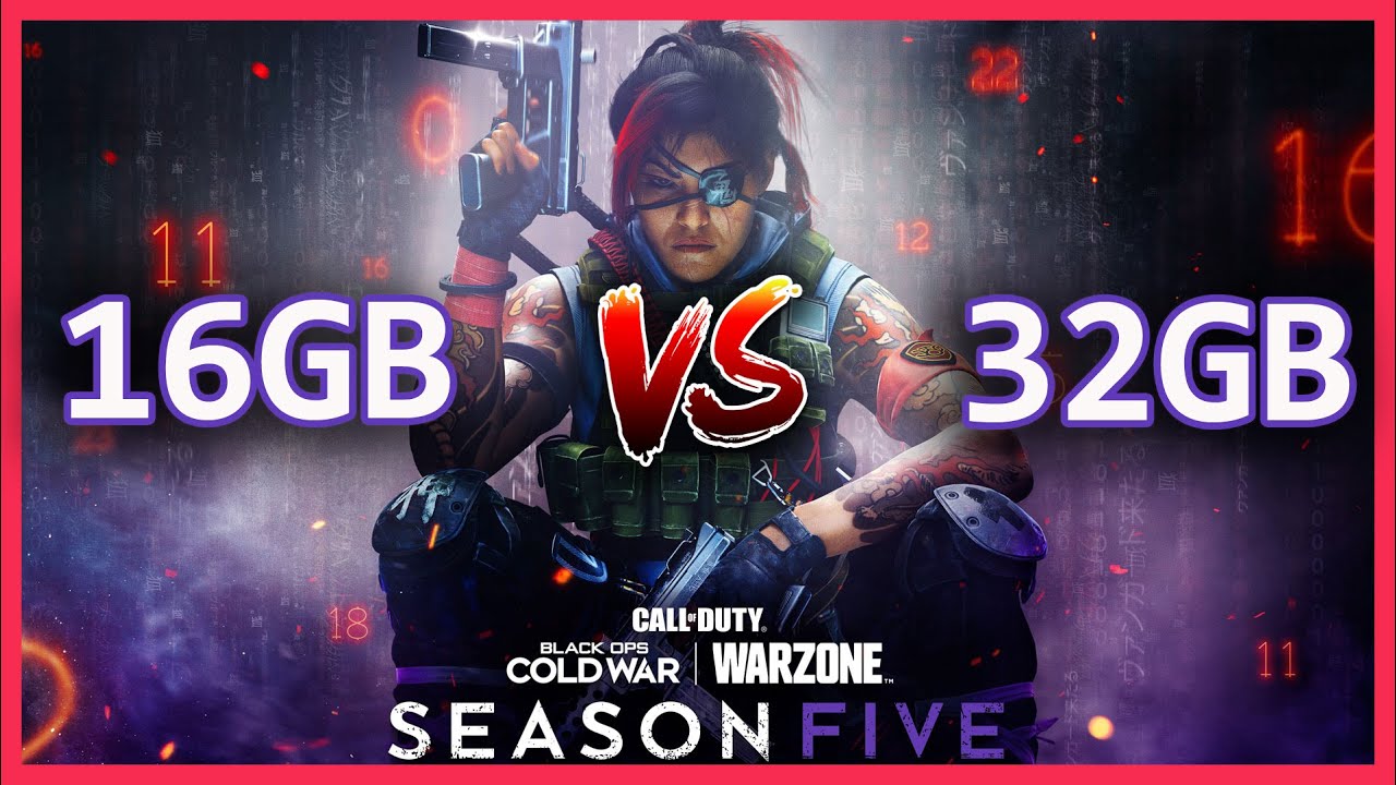 16GB vs 32GB RAM Test in WARZONE