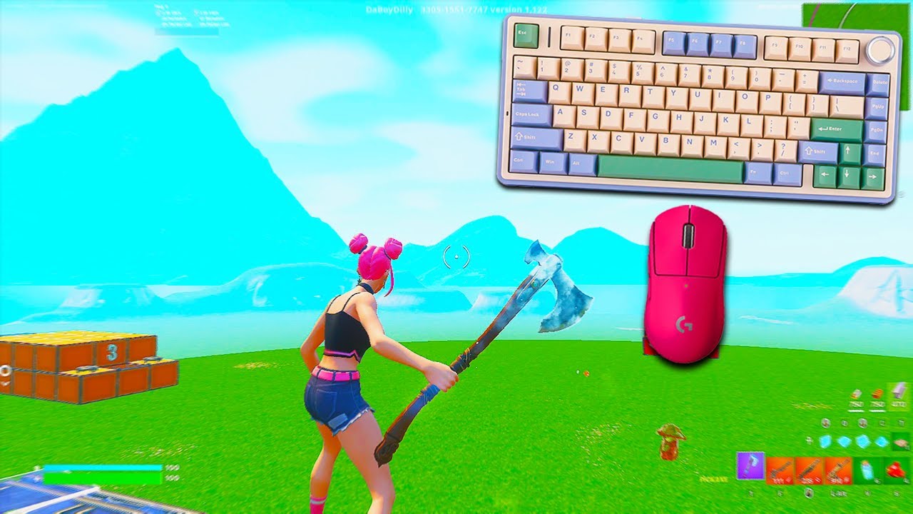 LEVIATHAN AXE GAMEPLAY | Go Goated Zone Wars 🏆 Aula F75 Keyboard ASMR 🎧😴