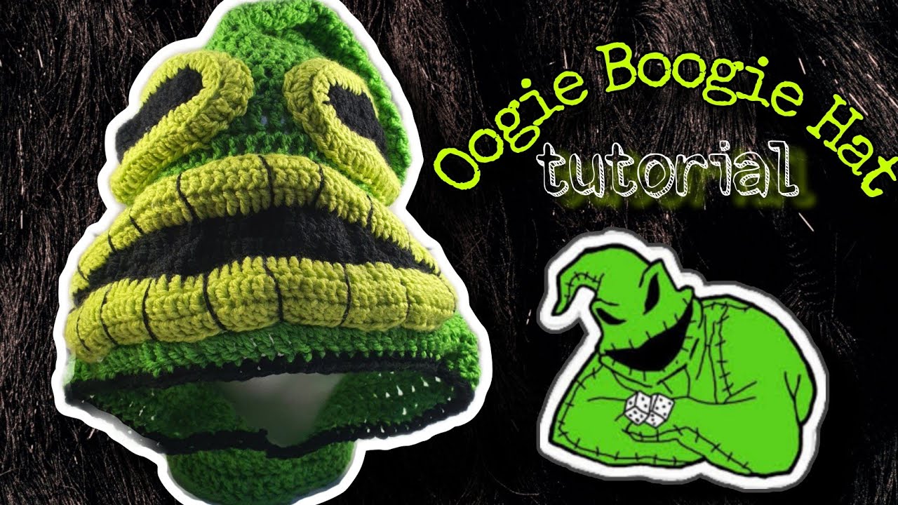 Шапка крючком Oogie Boogie — бесплатный мастер-класс и выкройка