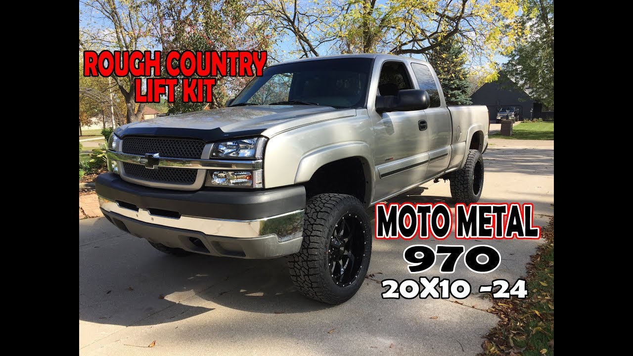 Rough Country 3'' Lift Kit with 20x10 -24 Moto Metal 970 wheels for the Duramax Diesel || EP. 32