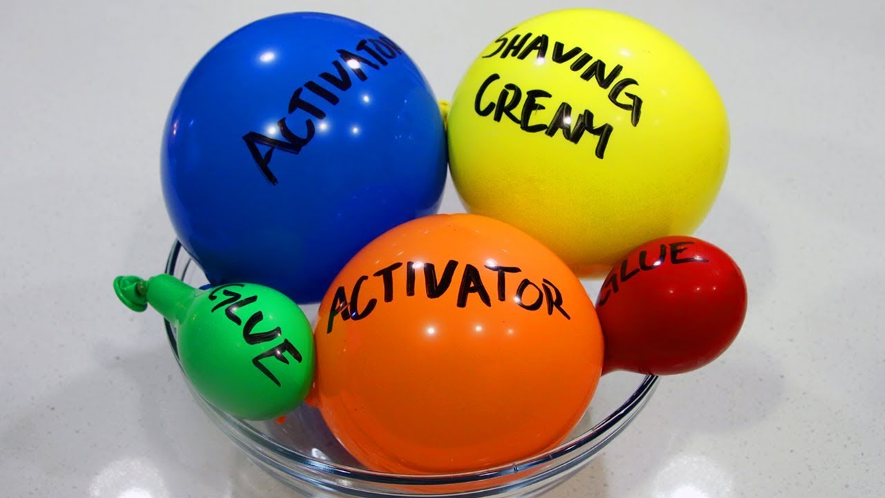 Making Satisfying Slime with Balloons!