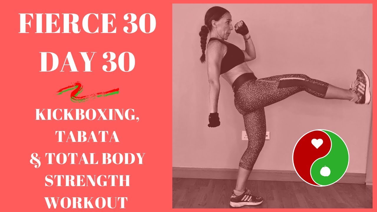 Kickboxing, Tabata and Total Body Strength Workout