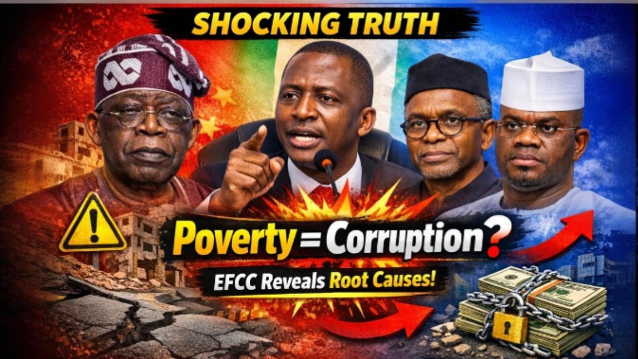 EFCC Chair Exposes How Corruption Fuels Poverty & Nigeria’s Infrastructure Collapse