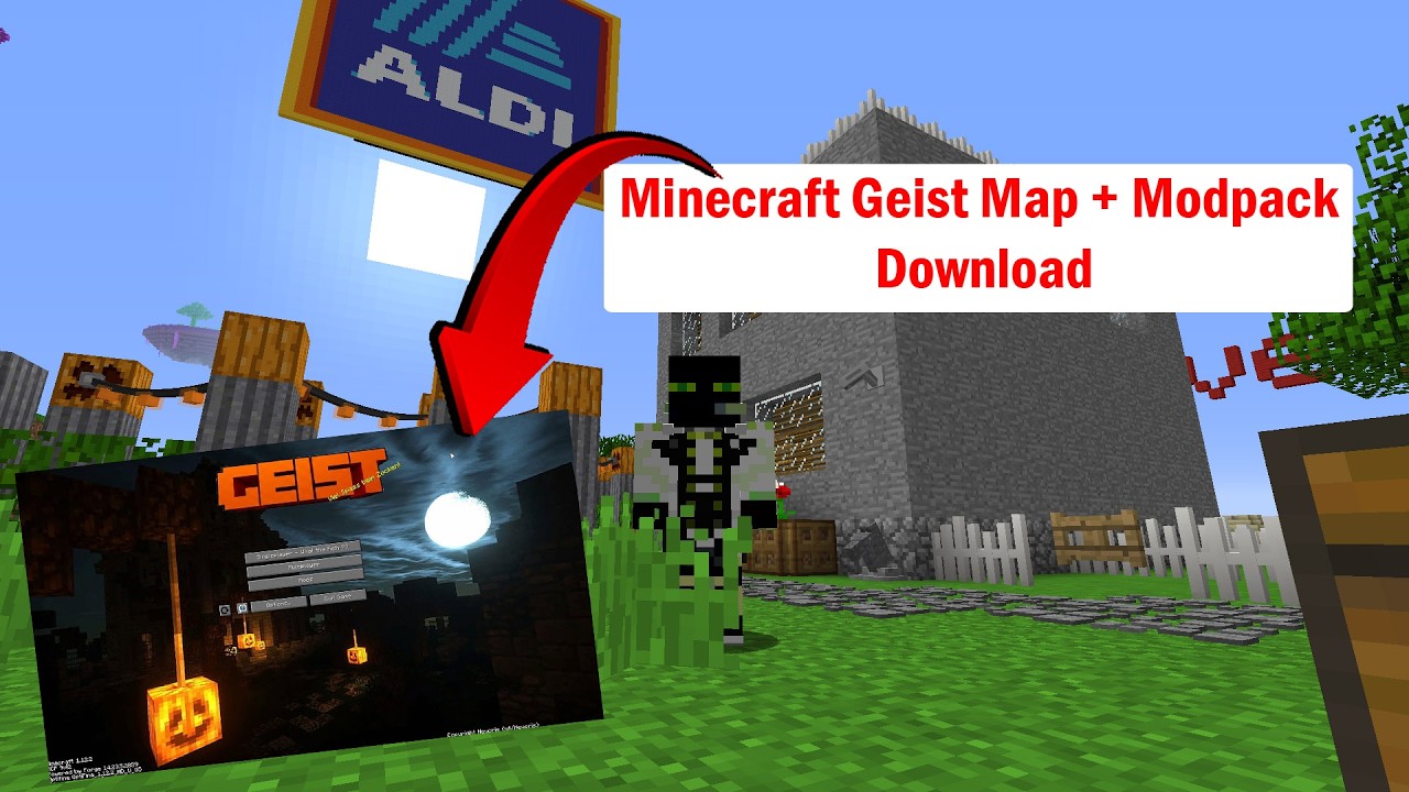 MINECRAFT GEIST MAP + MODPACK  von Arazuhl DOWNLOAD