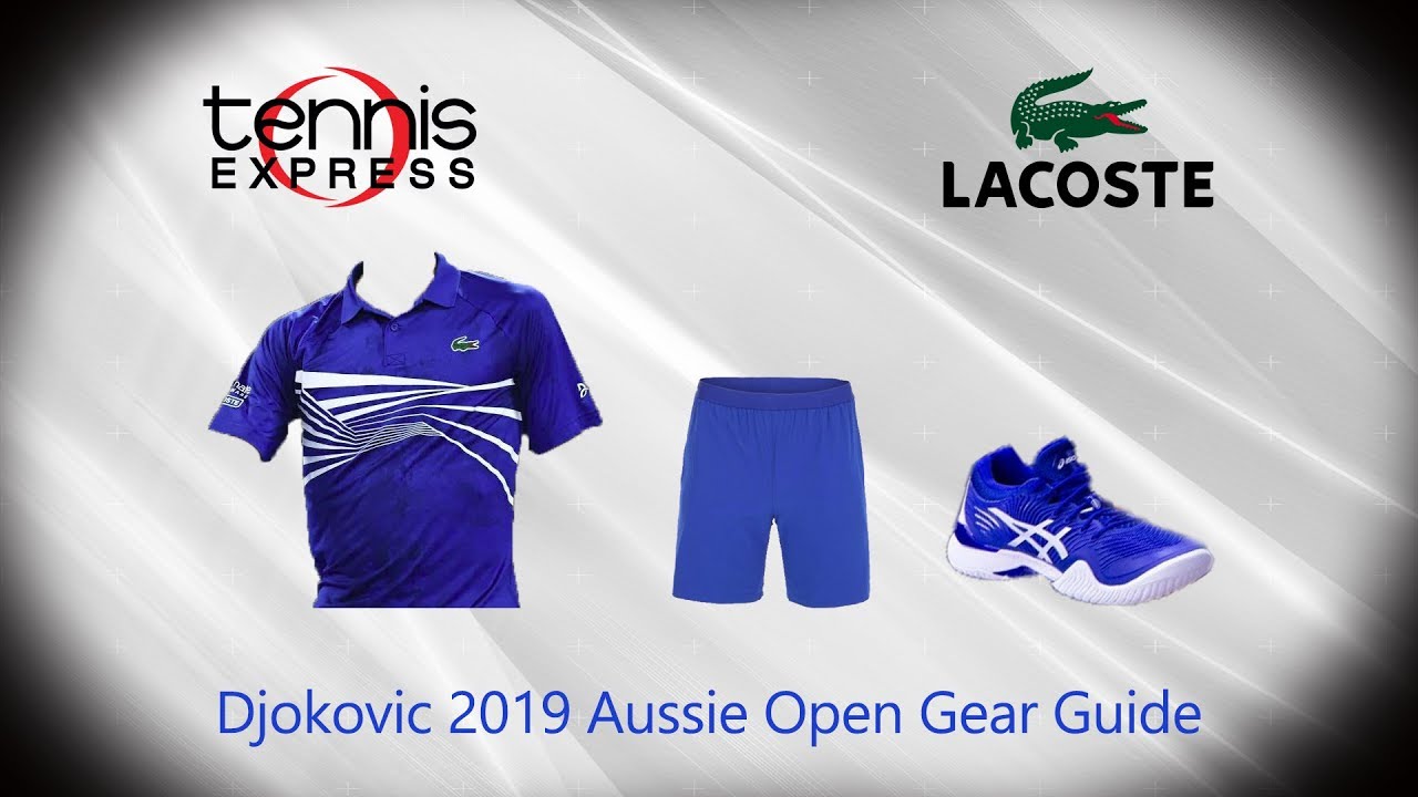 Djokovic 2019 Aussie Open Gear Guide | Tennis Express