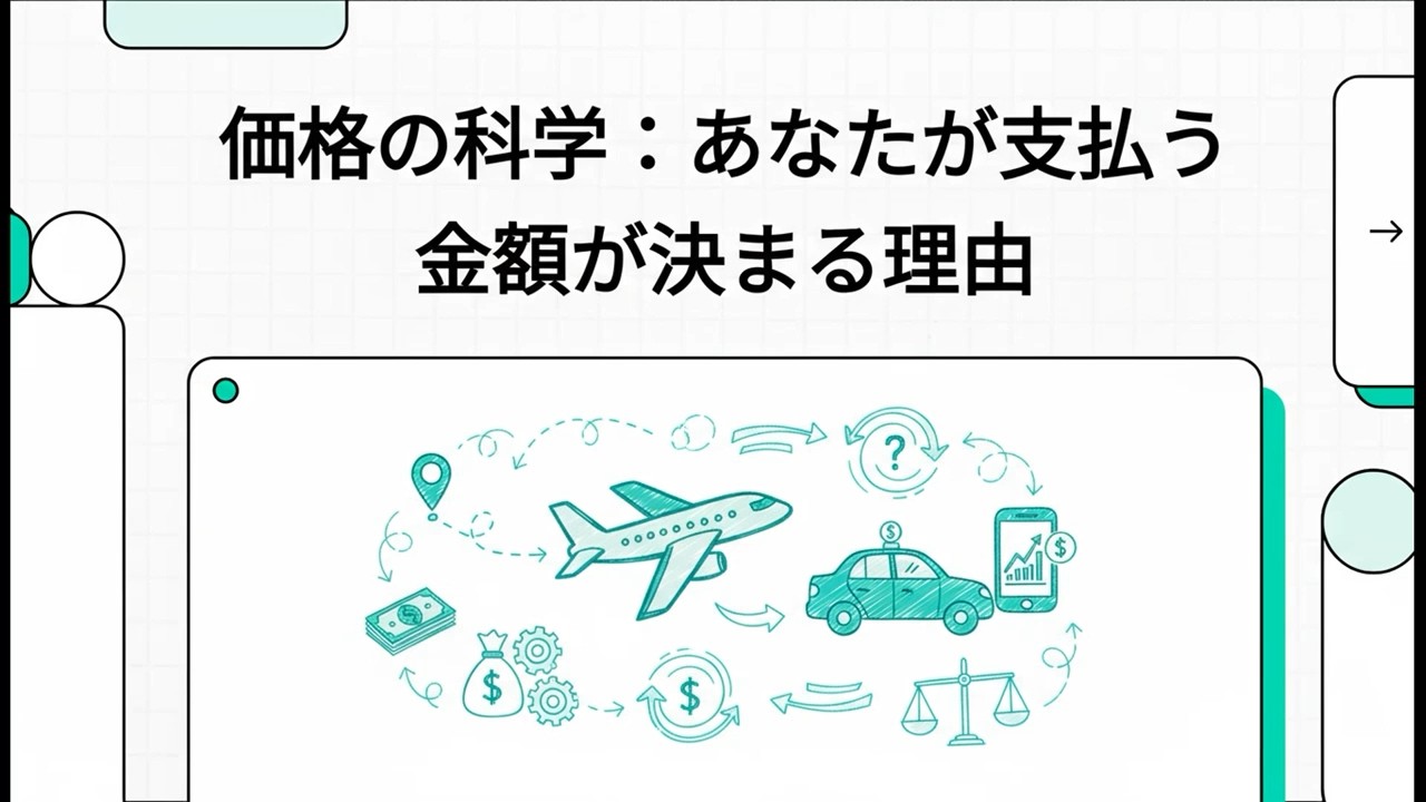 【価格と収入の最適化】価格の科学：あなたが支払う金額が決まる理由