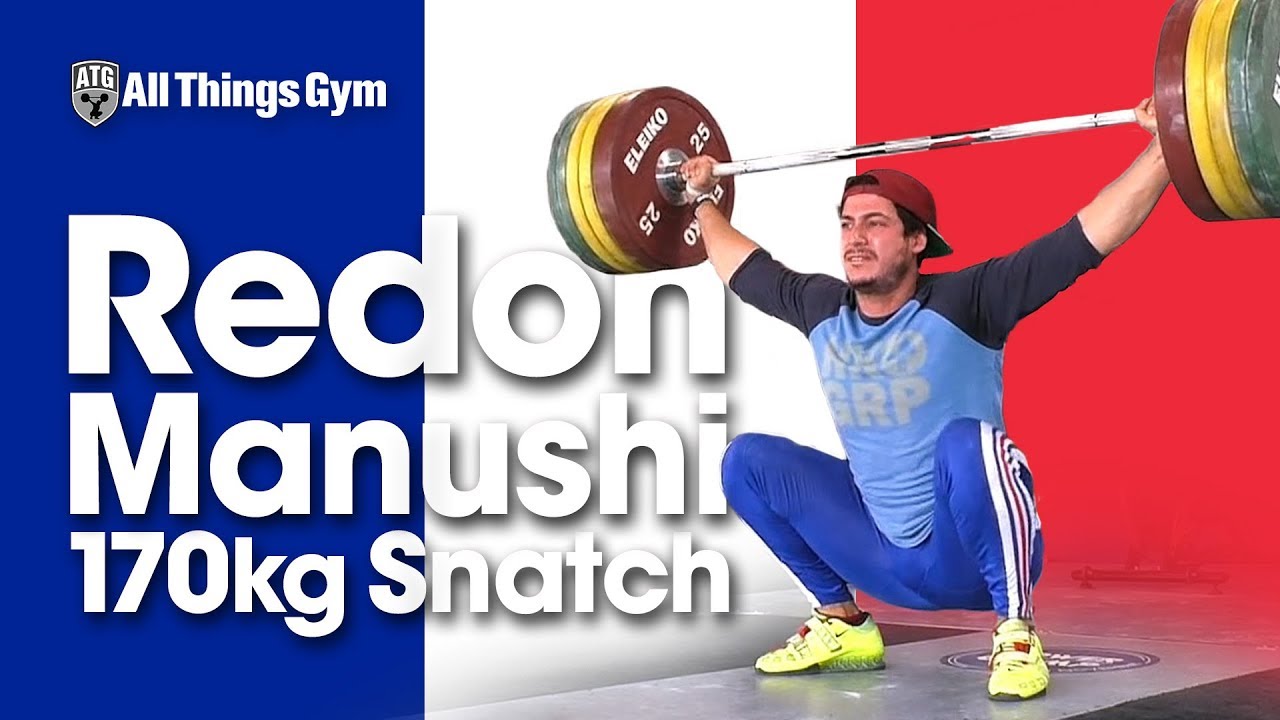Slow Pull, but BIG Snatch! Redon Manushi 🇫🇷  Heavy Snatch Session (170kg!)