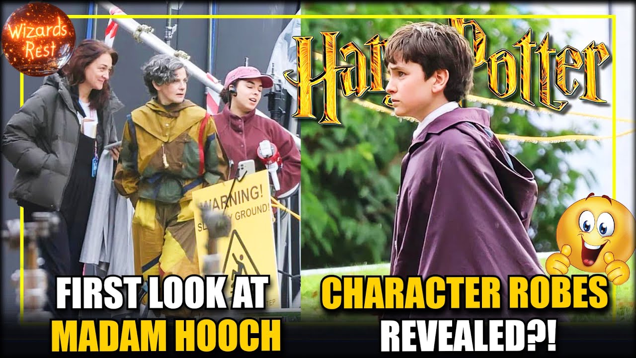 Harry Potter HBO Leaks: First Look at Madam Hooch & Hogwarts Uniform Robes