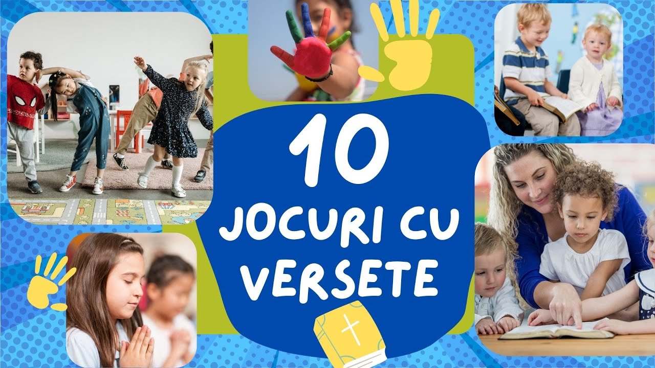 📖 10 Jocuri cu Versete - pentru Școala Duminicală, Religie și Alte Activități Creștine ✝️🎉