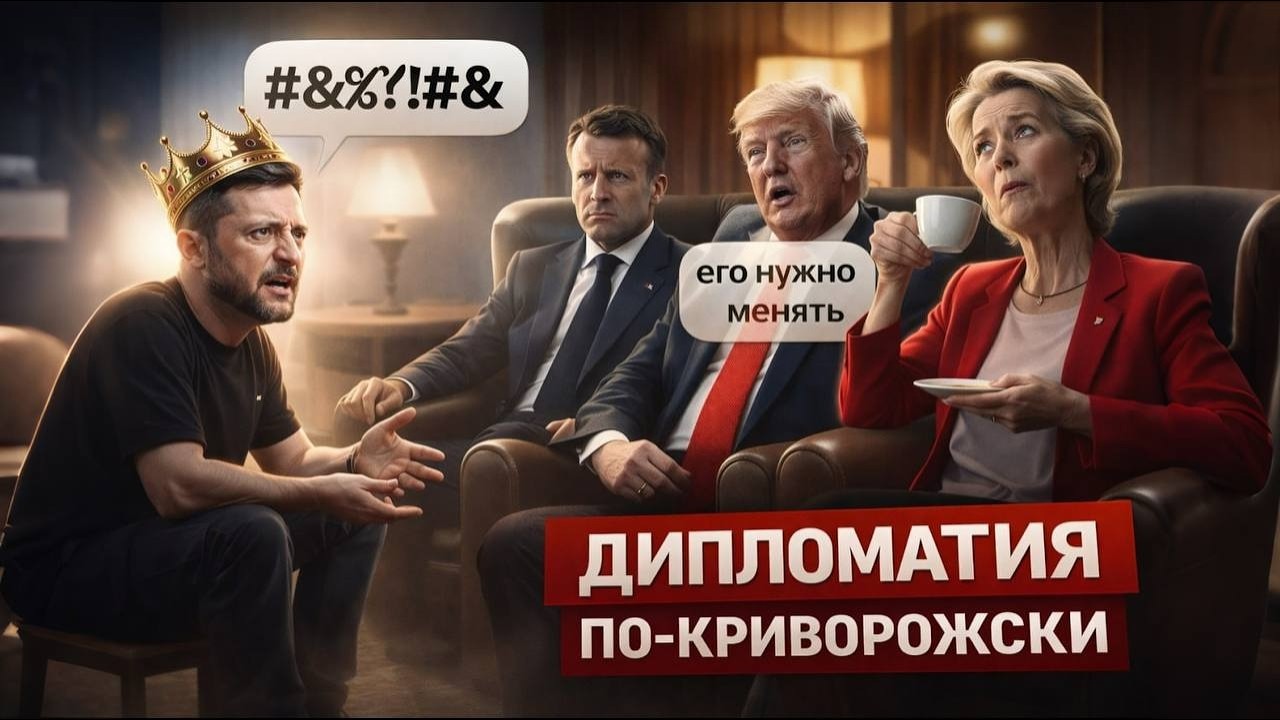 ЕВРОПА ГОТОВА ОТКАЗАТЬСЯ ОТ ЗЕЛЕНСКОГО | 12 ЛЕТ ТЮРЬМЫ ДЛЯ ТЦКАШНИКА | ПРЕДВЫБОРНАЯ ГРЕЧКА