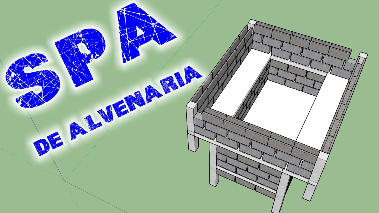 SPA DE ALVENARIA (HOT TUB BUILT) - O PROJETO - VÍDEO 1