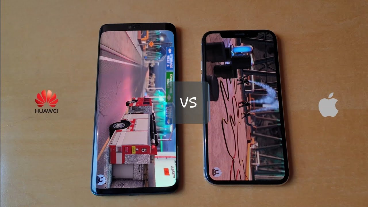 Huawei Mate 20 Pro vs iPhone X - AnTuTu Benchmark!