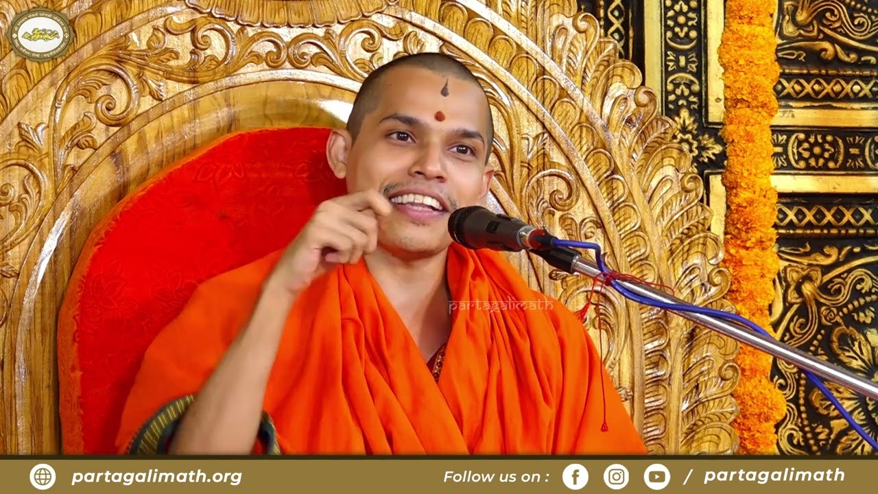 Ashirvachan | Sabha Karyakrama | Shreemad Vidhyadheesh Teerth Swamiji | SLVT Uppunda| Partagali Math