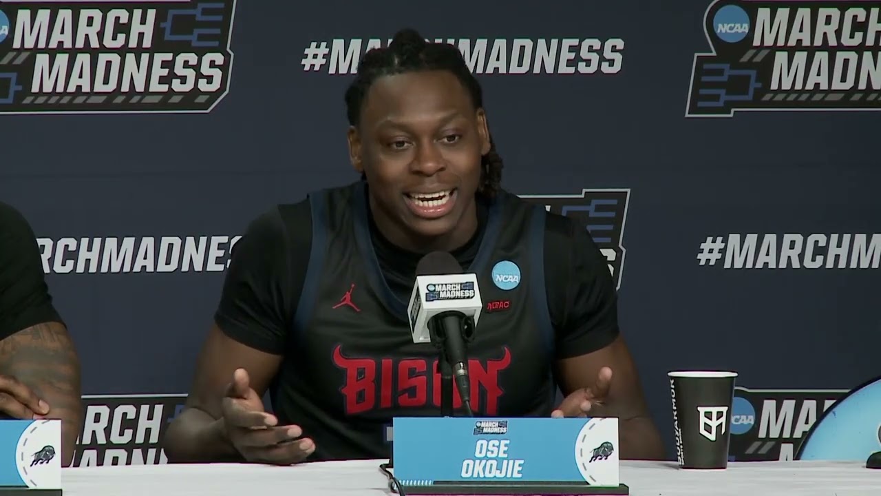 Howard Players Get Emotional After March Madness Loss | Full Presser