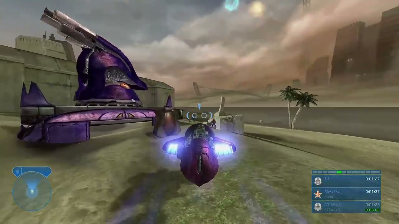 Halo 2 MCC Easy Las Afueras Speed Run (4:08)