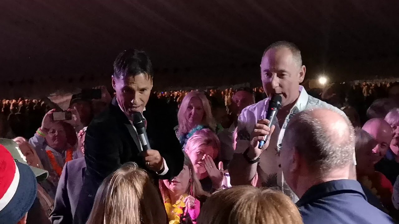 Nathan Moore & Craig Harper, VIP set @ Let's Rock Essex, 2019 - Sweet Caroline