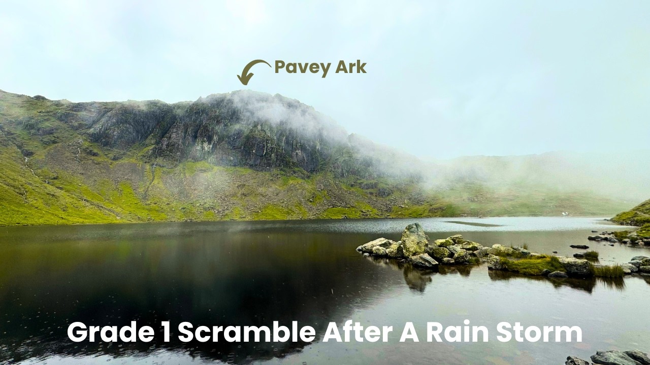 Should you climb Jack's Rake in wet conditions?