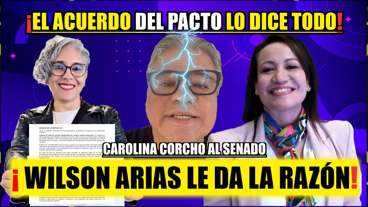 WILSON ARIAS  Y QUINTERO LE DAN LA RAZÓN A CORCHO Y NO A PIZARRO - EL ACUERDO DEL PACTO LO DICE TODO