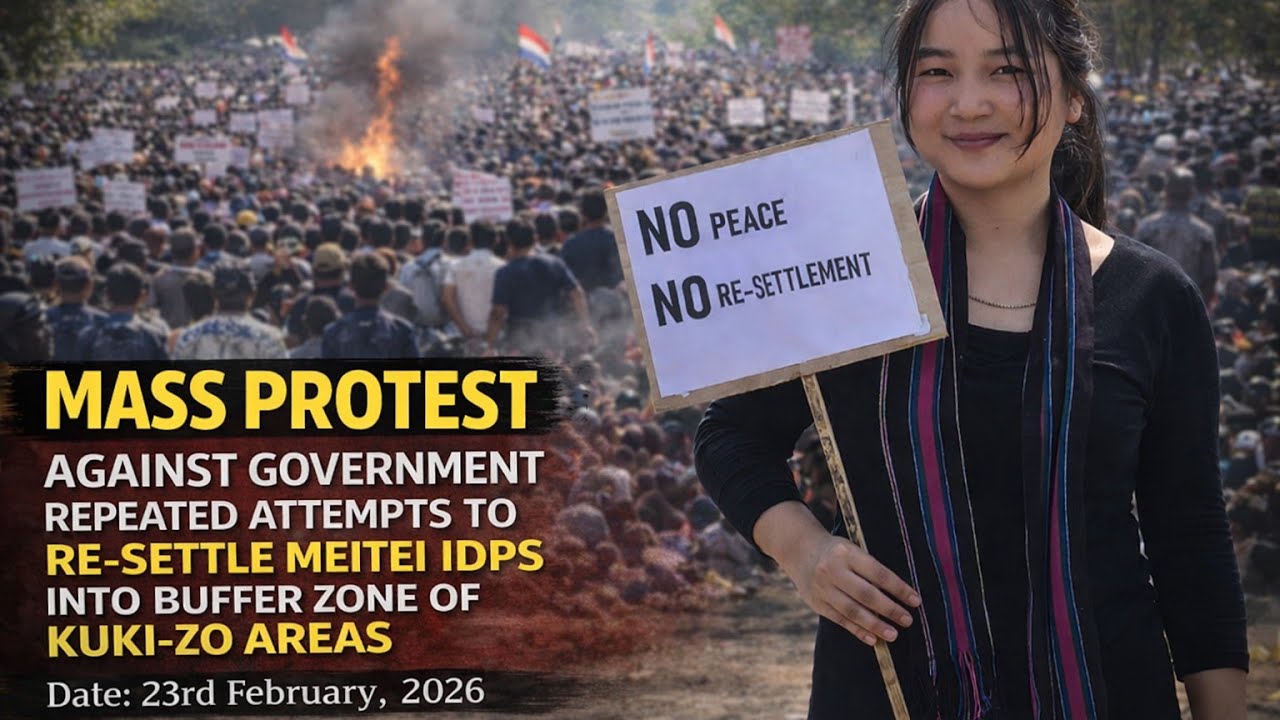 MASS PROTEST Organised by KWU Sangaikot.