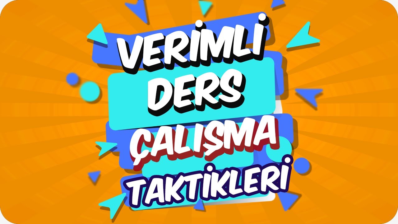 Verimli Ders Çalışmak İstiyorum Ama Bir Türlü Odaklanamıyorum 😒