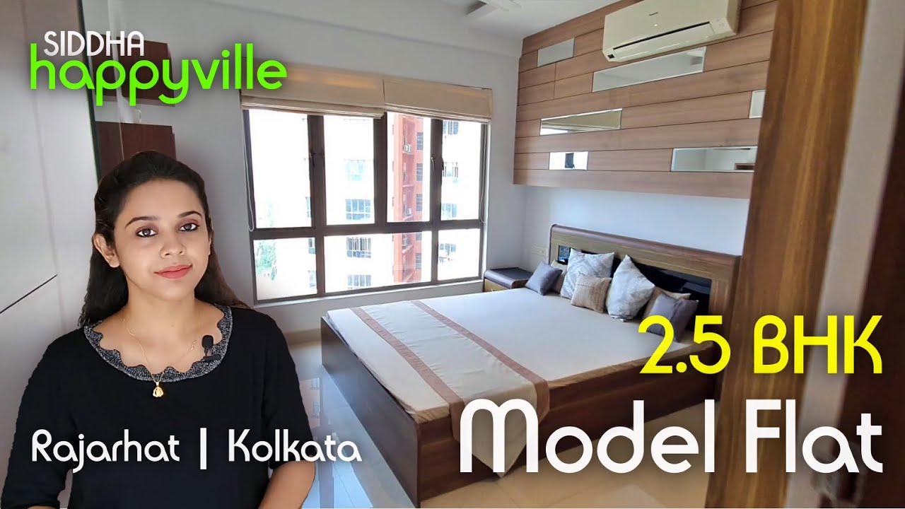 2.5 BHK Model Flat | Siddha Happyville | At Rajarhat Kolkata