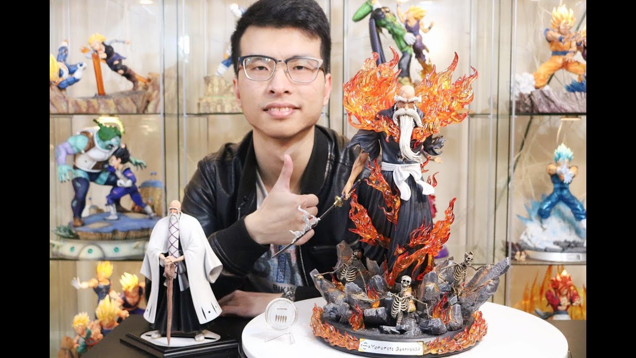 Unboxing Yamamoto Captain Commander Bankai Statue from Bleach By SM.