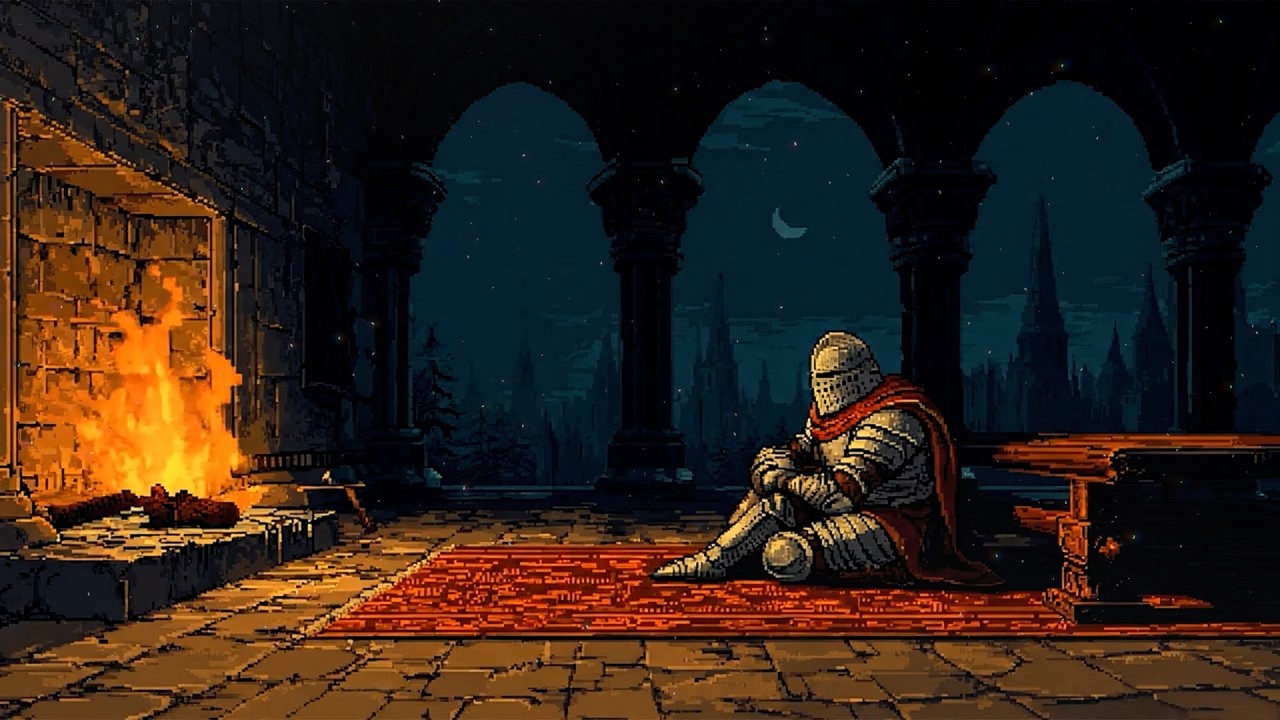 It’s okay to rest... even strong hearts need it | Peaceful Fantasy Music for Long Nights 🌙