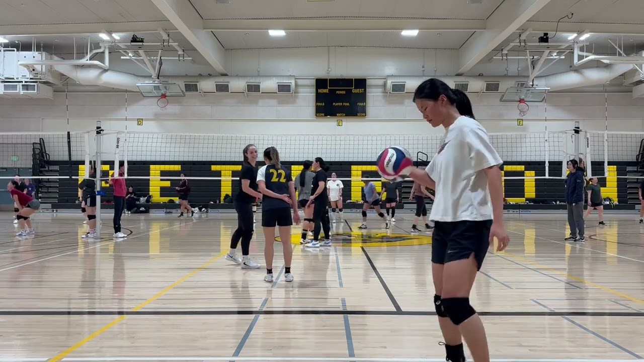 IVL women’s game 1 set 2 vs unie 