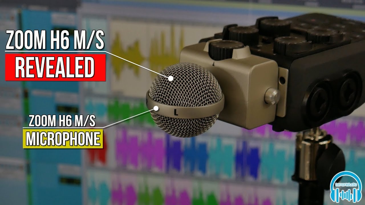 Микрофон Zoom H6 M/S | ПРЕДСТАВЛЕН 🎙️