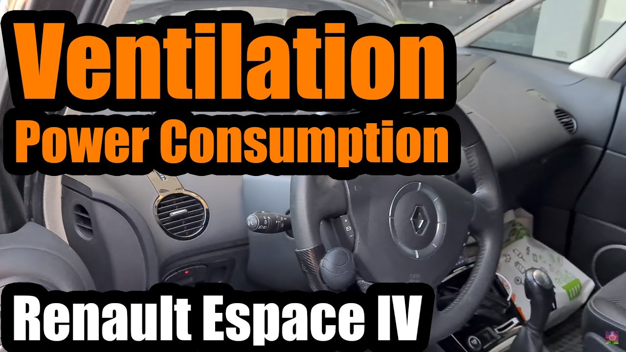 How much power is the ventilation system consuming when the engine is OFF (22 Amps x 12V = 264W !?)