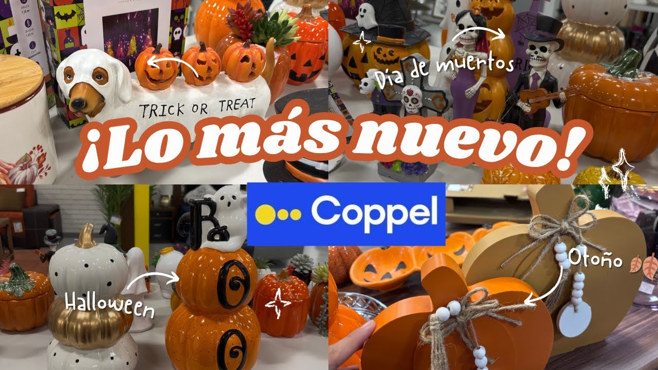 🍂RECORRIDO Otoño y Halloween COPPEL | Lo más NUEVO | Recorrido COMPLETO pte.1