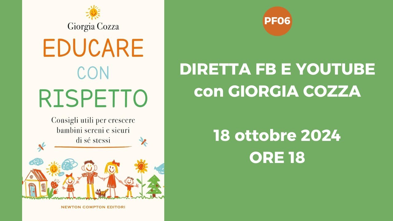 Educare con rispetto: presentazione dell'ultimo libro di Giorgia Cozza